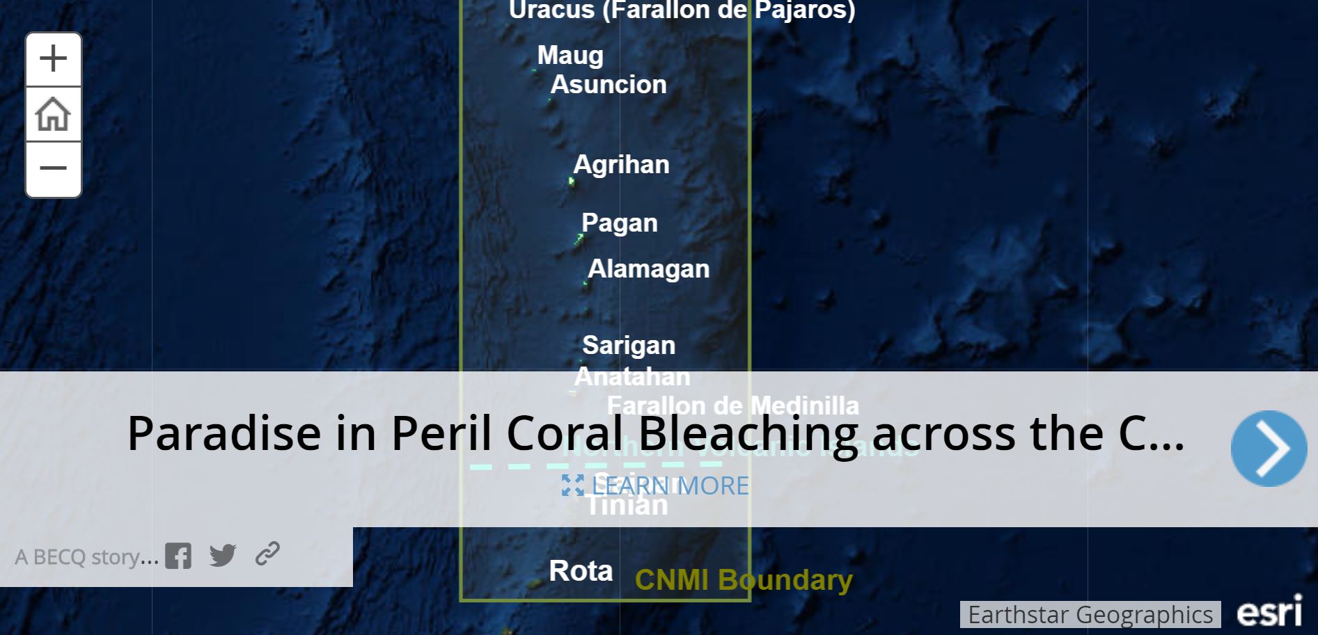 Story Maps and Publications - Division of Coastal Resources Management
